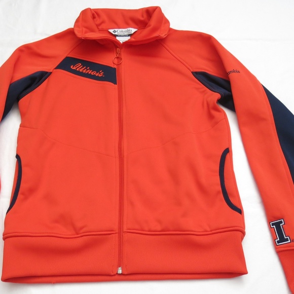 COLUMBIA Omni-Sheild Full Zip Long Sleeve Track Jacket - Size Large - Picture 4 of 6